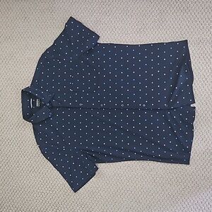 Nordstrom Tech-Smart Trim Fit Button-Up Size Large